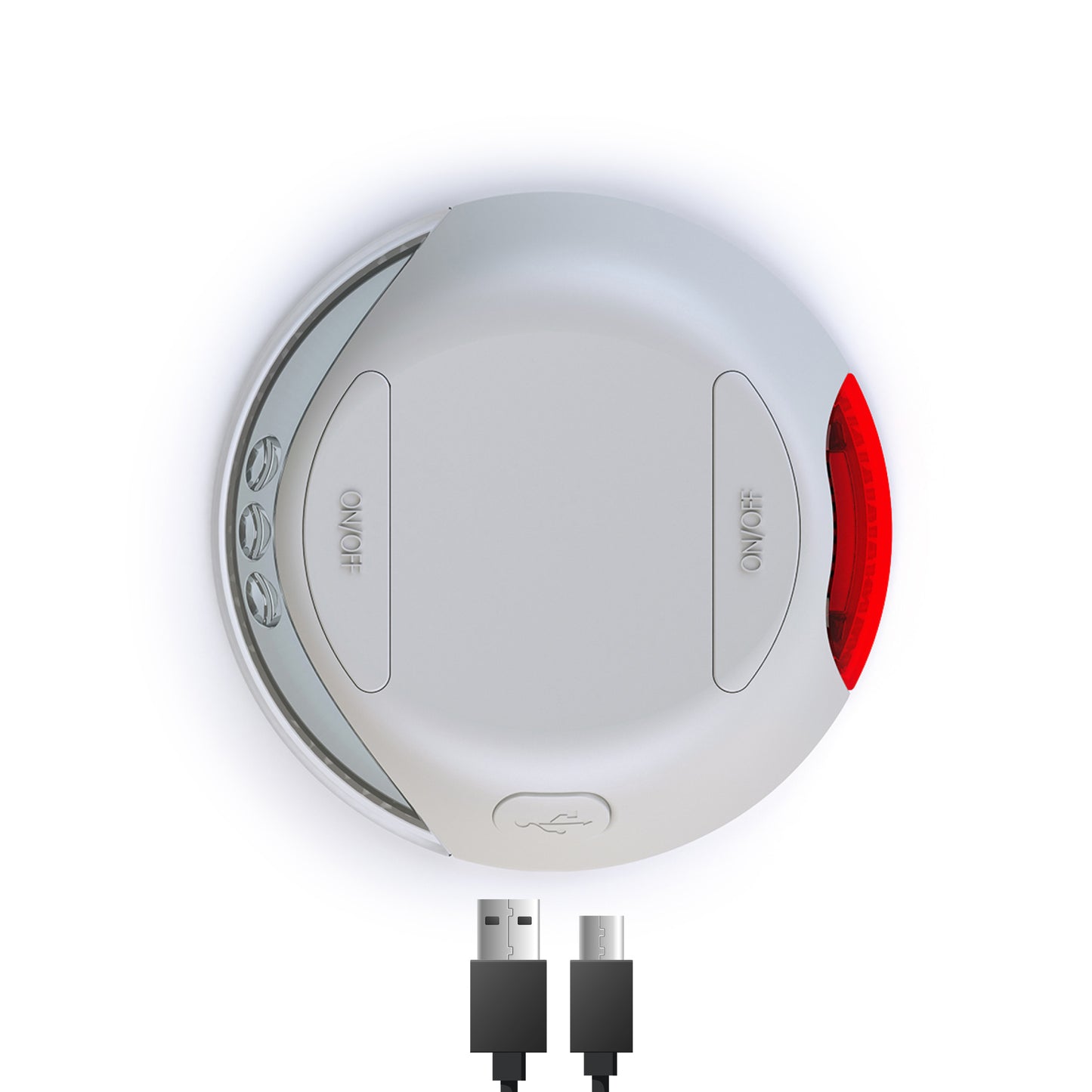 LEDライト USB充電 ライトグレー フレキシリード 専用アクセサリ