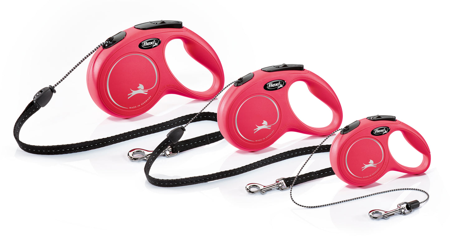 ニュークラシック 超小型犬用 コードタイプ 3m レッド