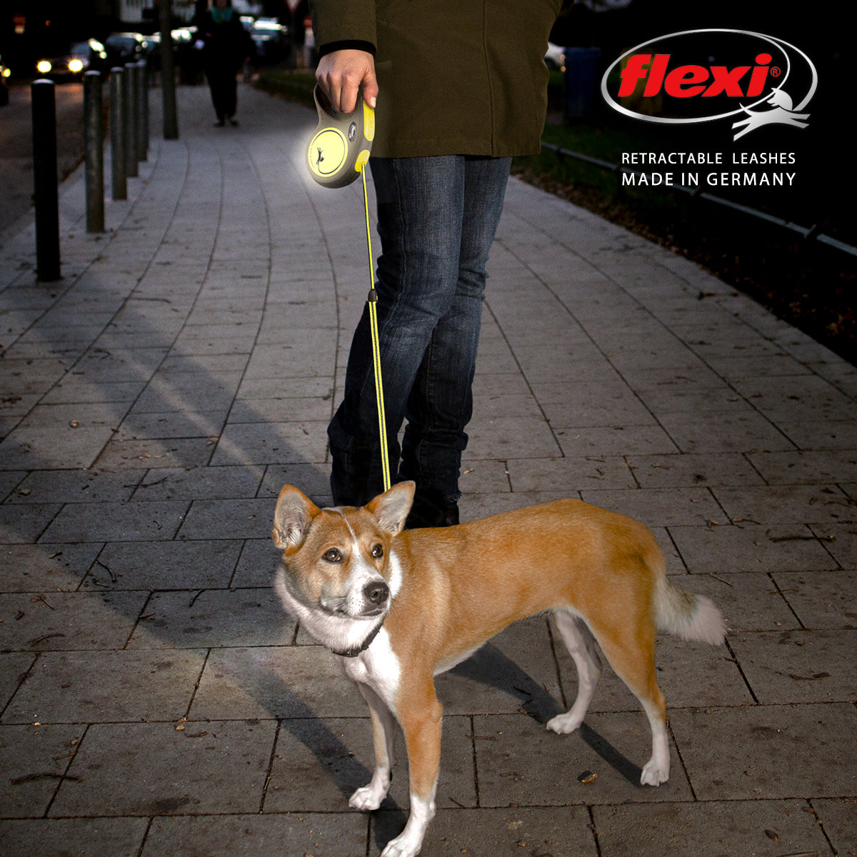ニューネオン 超小型犬用 コードタイプ 3m イエロー