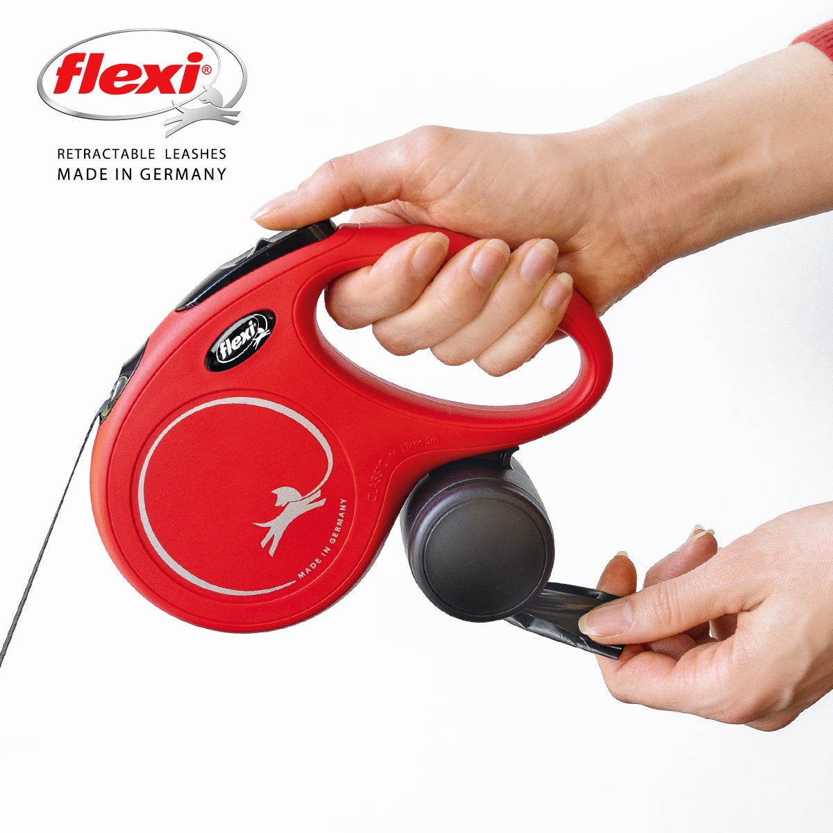 ニュークラシック 小型犬用 コードタイプ 5m レッド