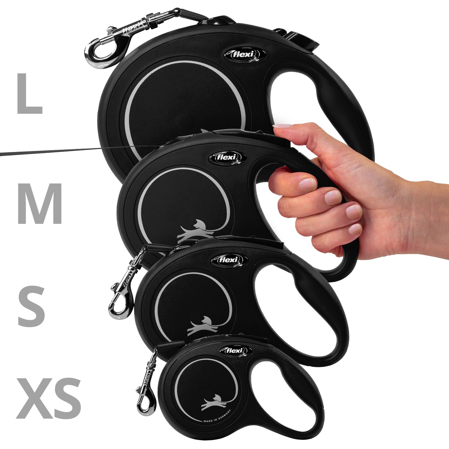 ニュークラシック 超小型犬用 テープタイプ 3m ブラック