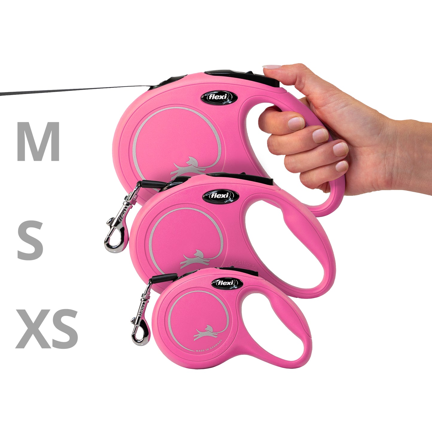 ニュークラシック 中型犬用 テープタイプ 5m ピンク