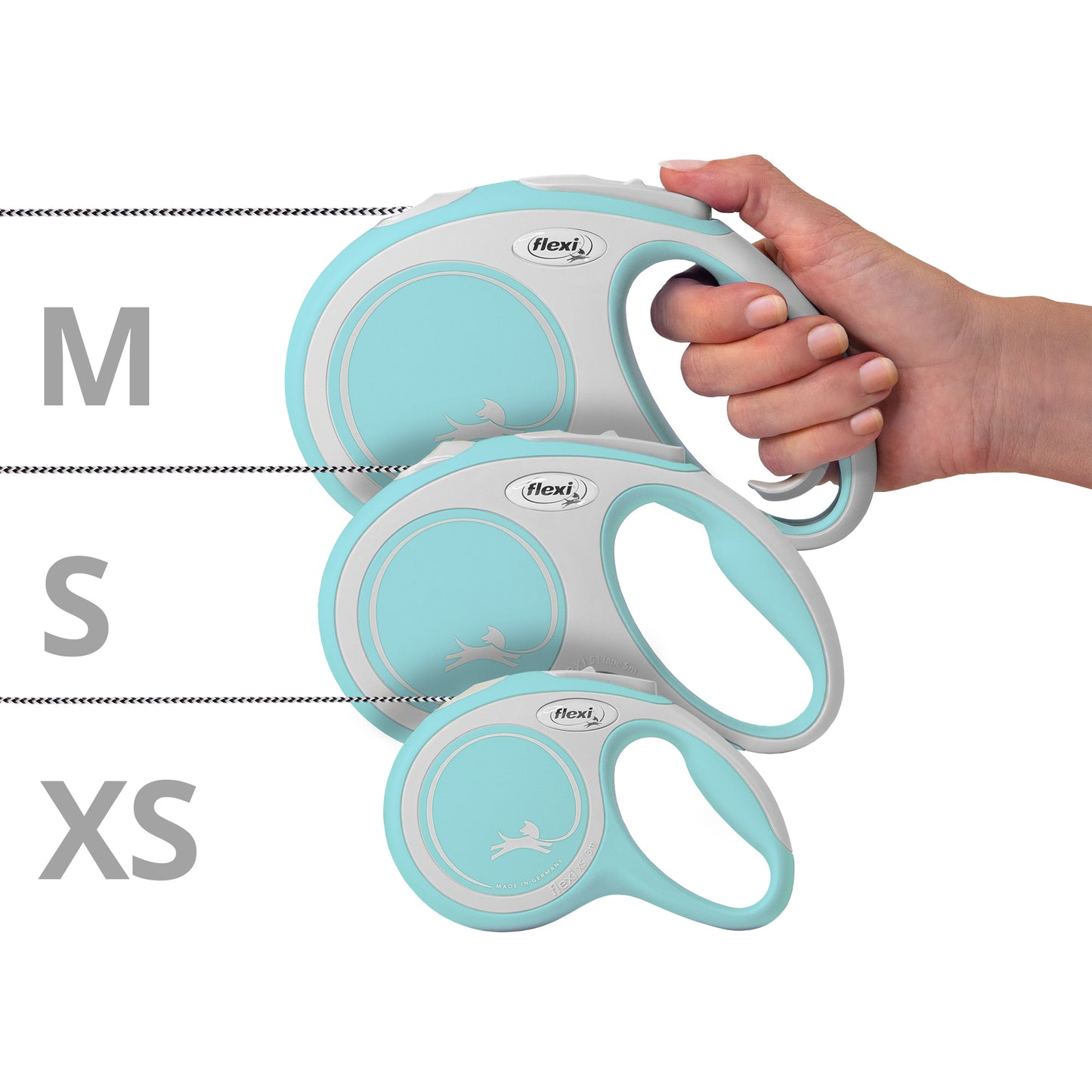 ニューコンフォート 超小型犬用 コードタイプ 3m ライトブルー