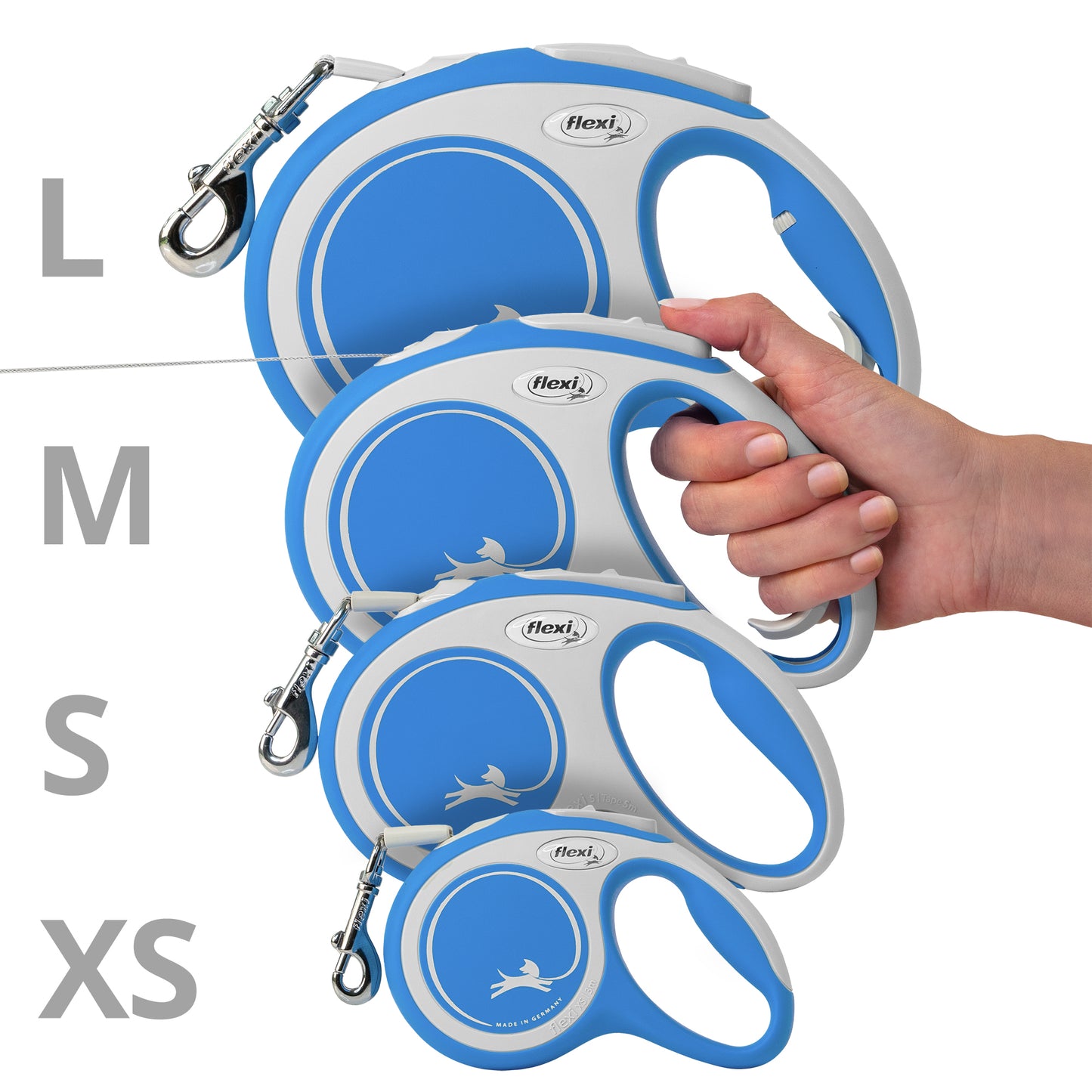 ニューコンフォート 小型犬用 テープタイプ 5m ブルー